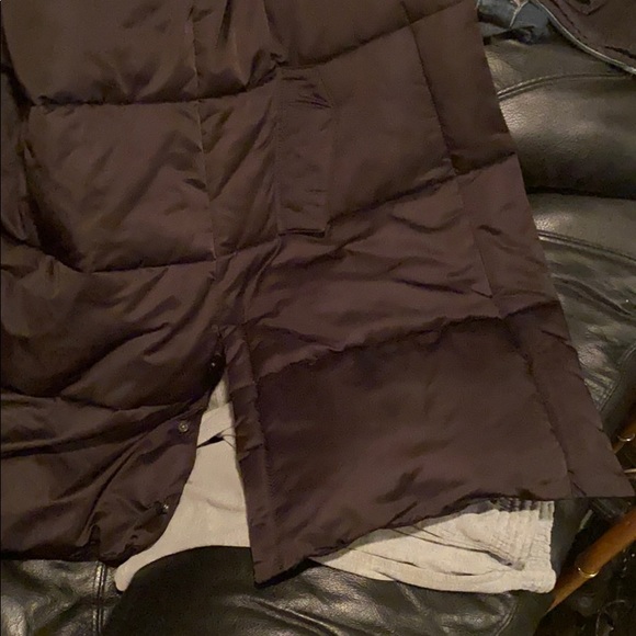 Avec Les Filles black midi puffer coat - Picture 5 of 5